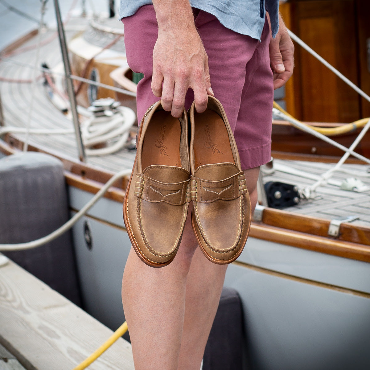 BEAMS別注 RANCOURT&Co./Boat Moc Chromexcel m70863219890_1.jpg
