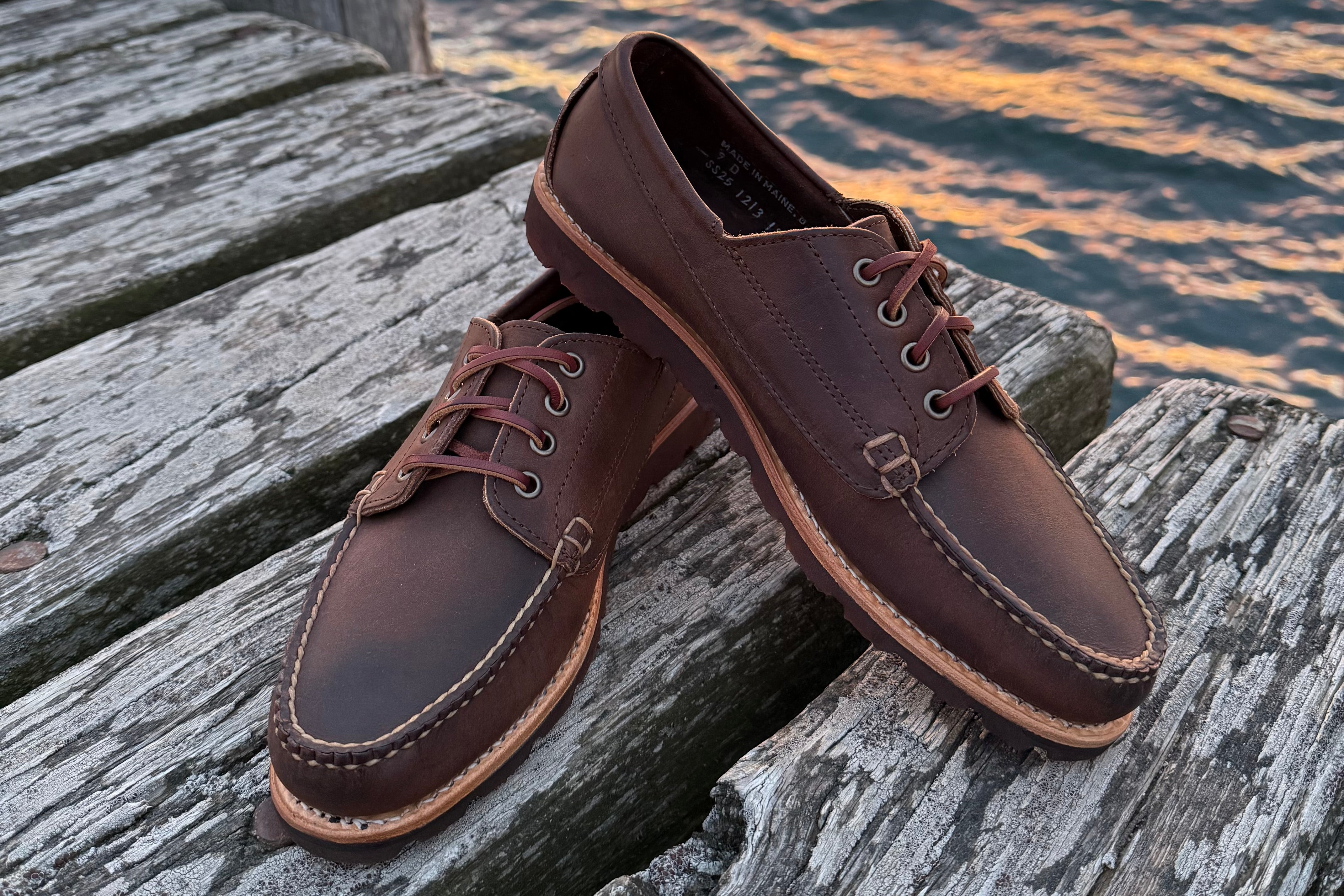 VGUC Rancourt & Co. x Polo Ralph Lauren Boat Shoe Natural Made in Maine USA 11 D hq720.jpg?sqp=-  main image 4