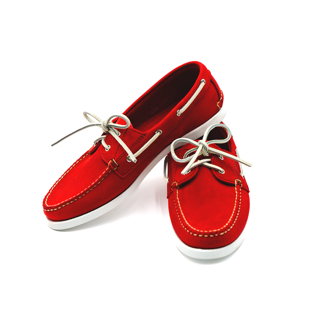 Read Boat Shoe - Roughman Deep Red | Rancourt & Co. | Men's Boots