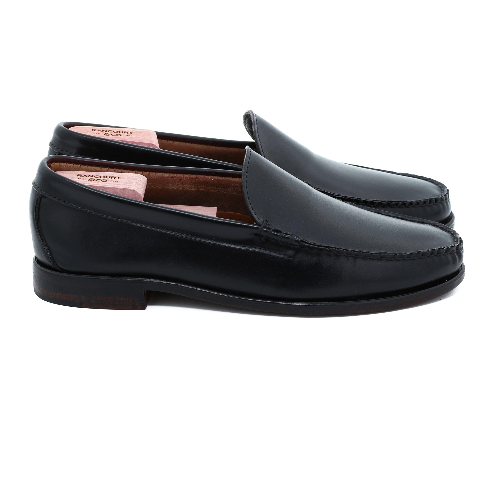 Blue Isle Venetian - Black Shell Cordovan | Rancourt & Co. | Men's