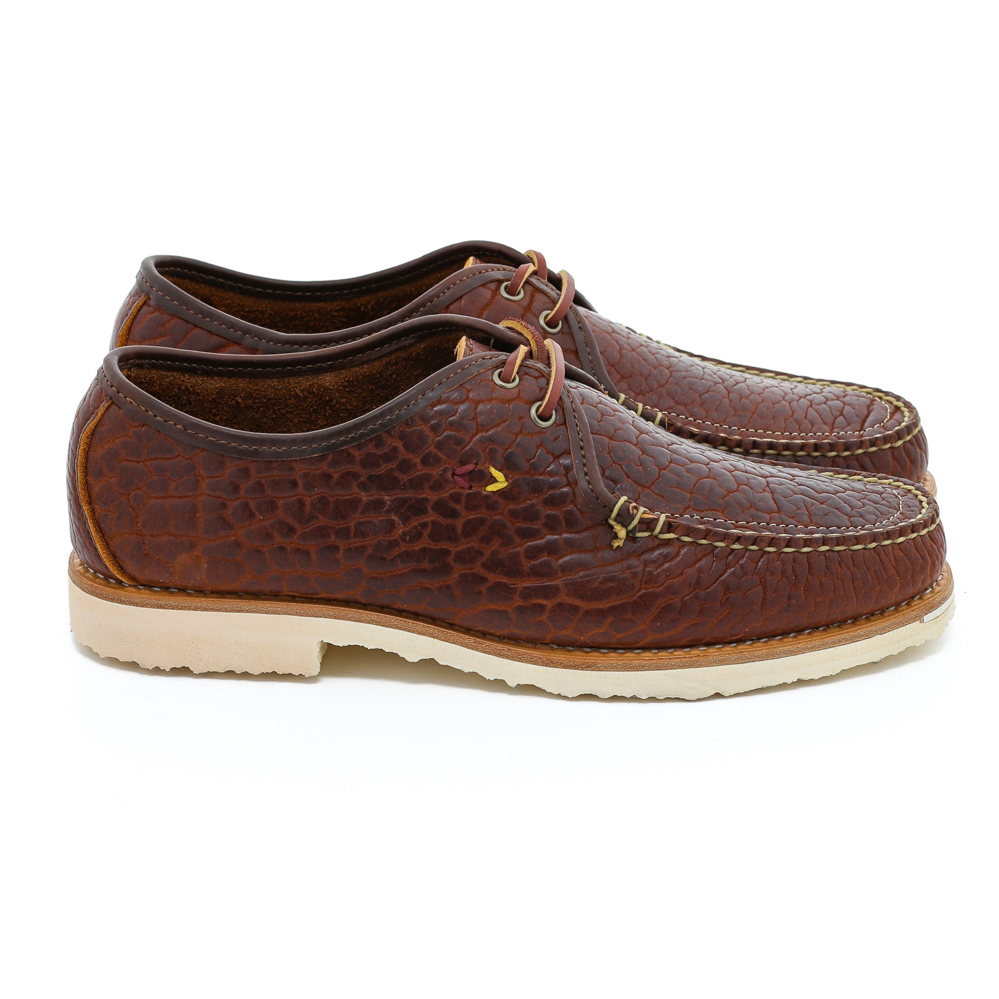 RARE VGUC Rancourt & Co. Wingtip Derby Dark Brown Calf Made in Maine USA 9.5 D Casco Derby - Cognac Bison | Rancourt & Co. | Men main image 2