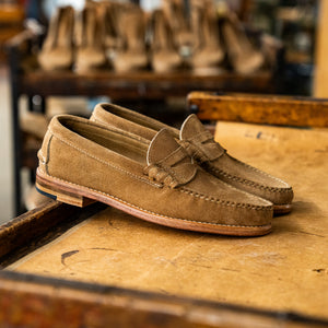 Beefroll Penny Loafers - Khaki Orion Fleshout
