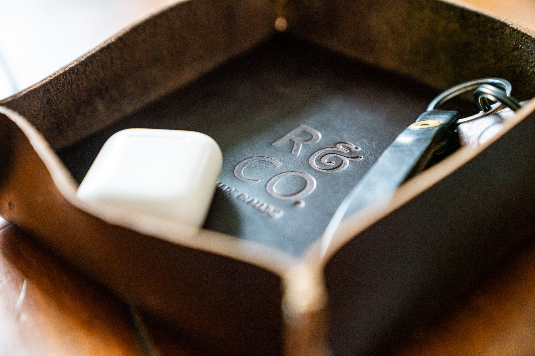 Saco Tray - Mulch | Rancourt & Co. | Men's Boots and Shoes