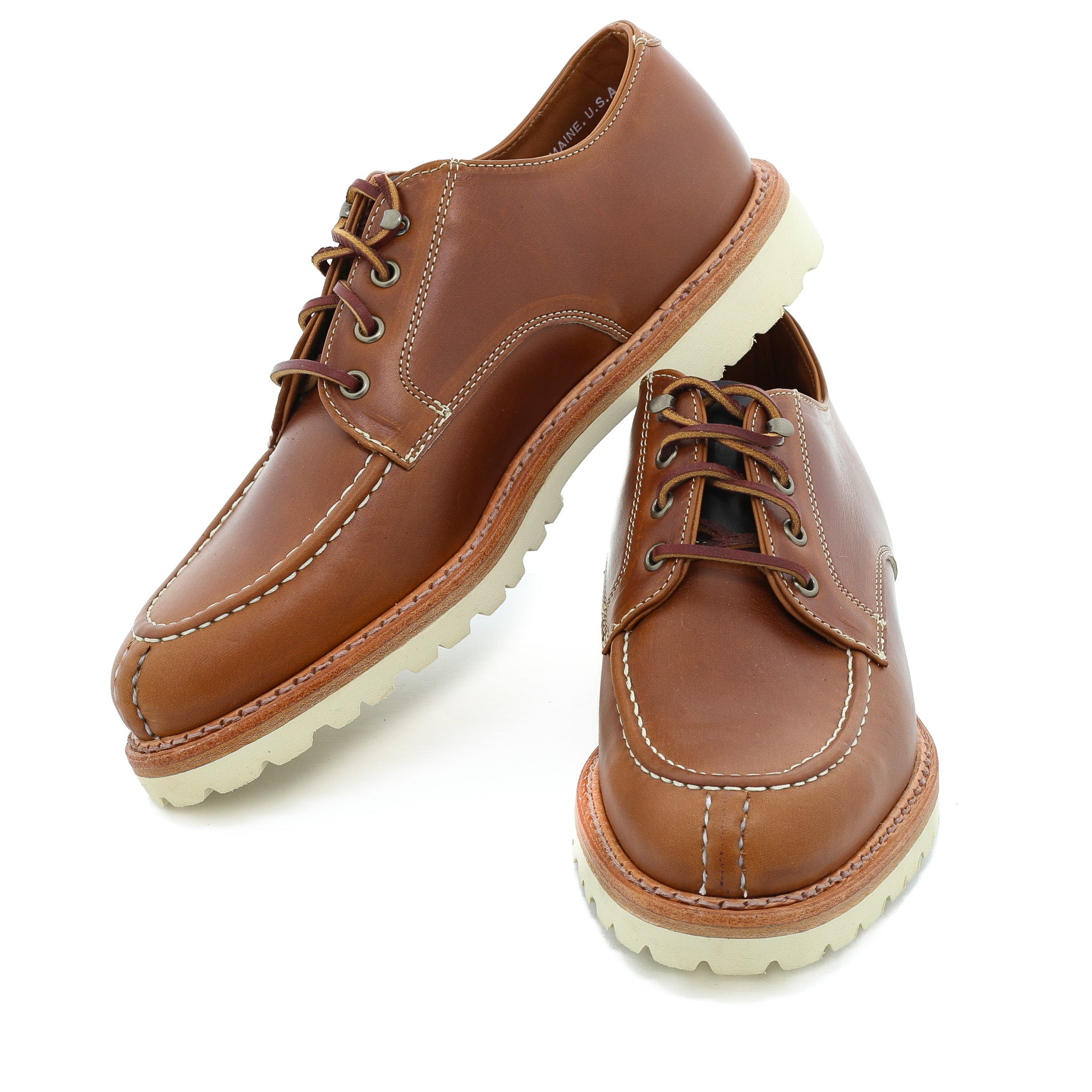 Dunnage Blucher - Chicago Tan | Rancourt & Co. | Men display picture 1