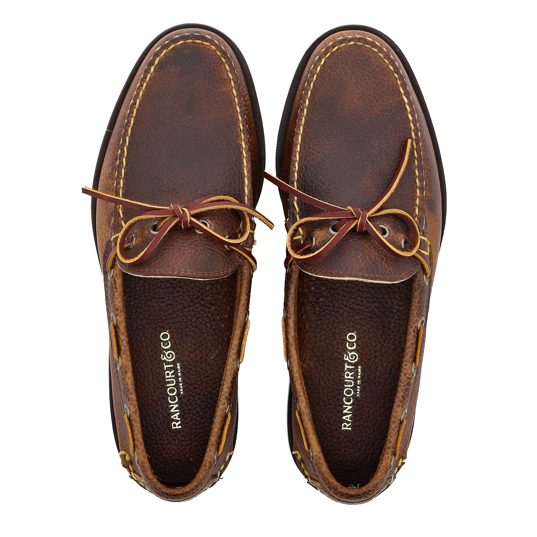 靴 Rancourt / Moccasin US8 Brown PinchPennyLoafers-