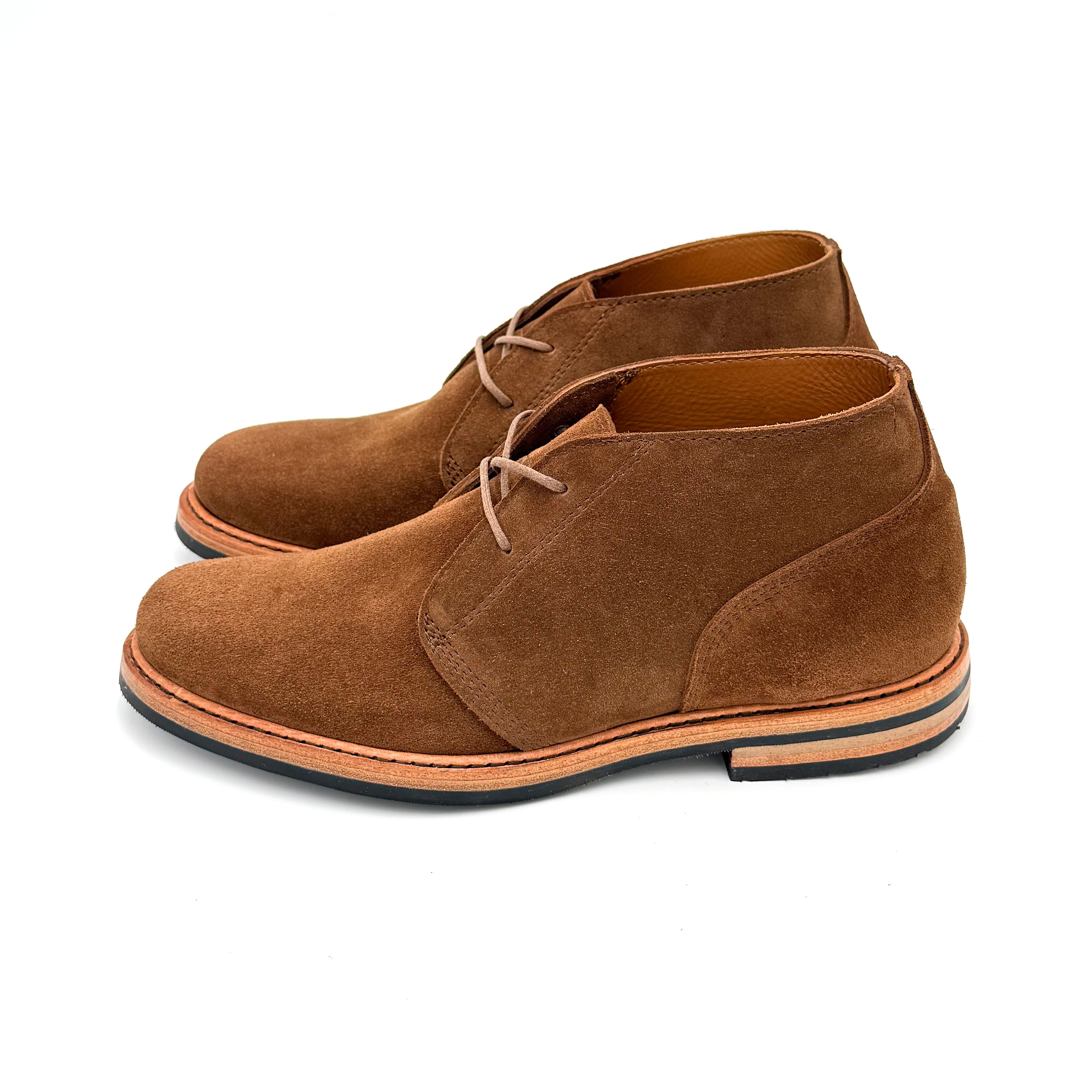 Berwick Gusset Chukka - Repello Snuff Suede | Rancourt & Co