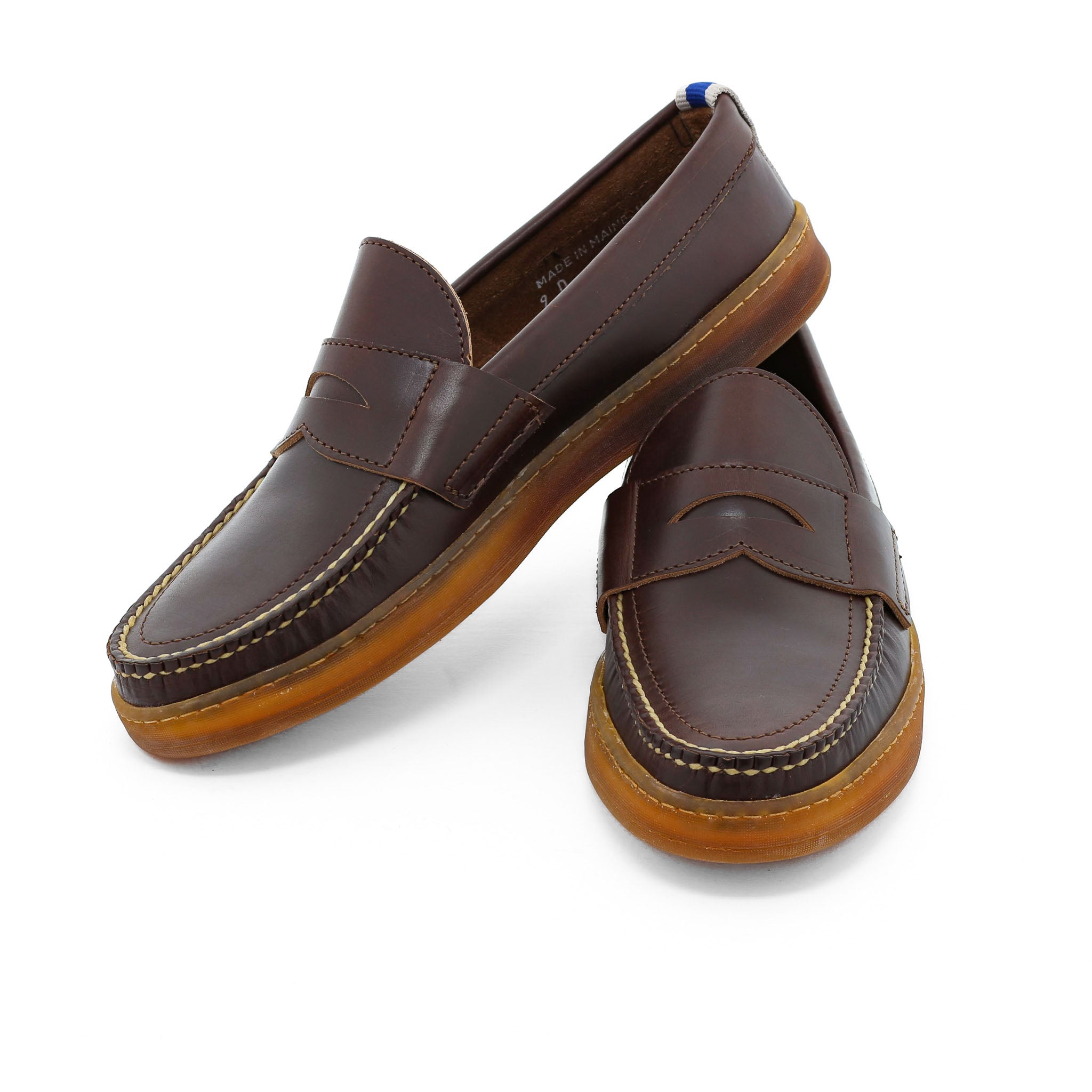 Cup Sole Penny Moc - Heritage Brown | Rancourt & Co. | Men's Boots