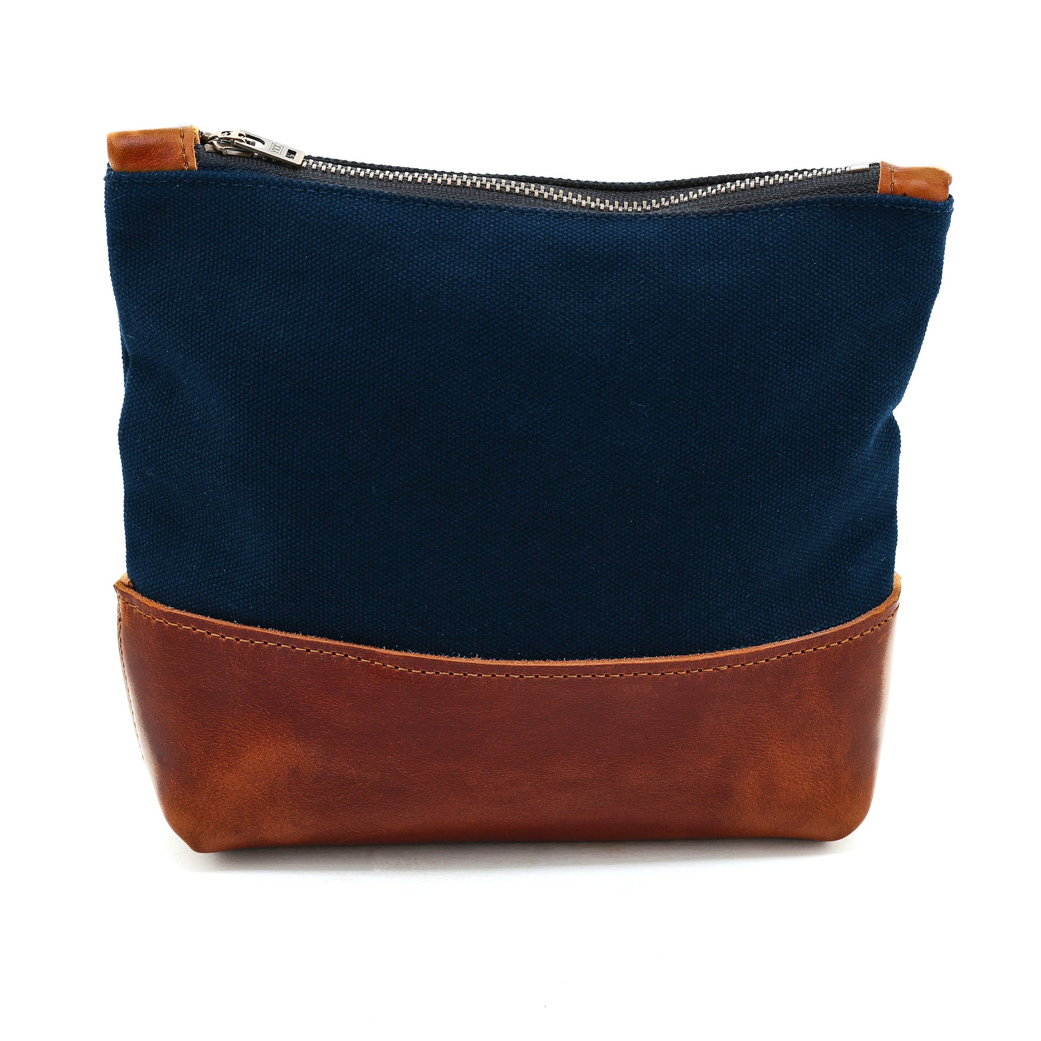 Acadia Pouch Navy/Chicago Tan