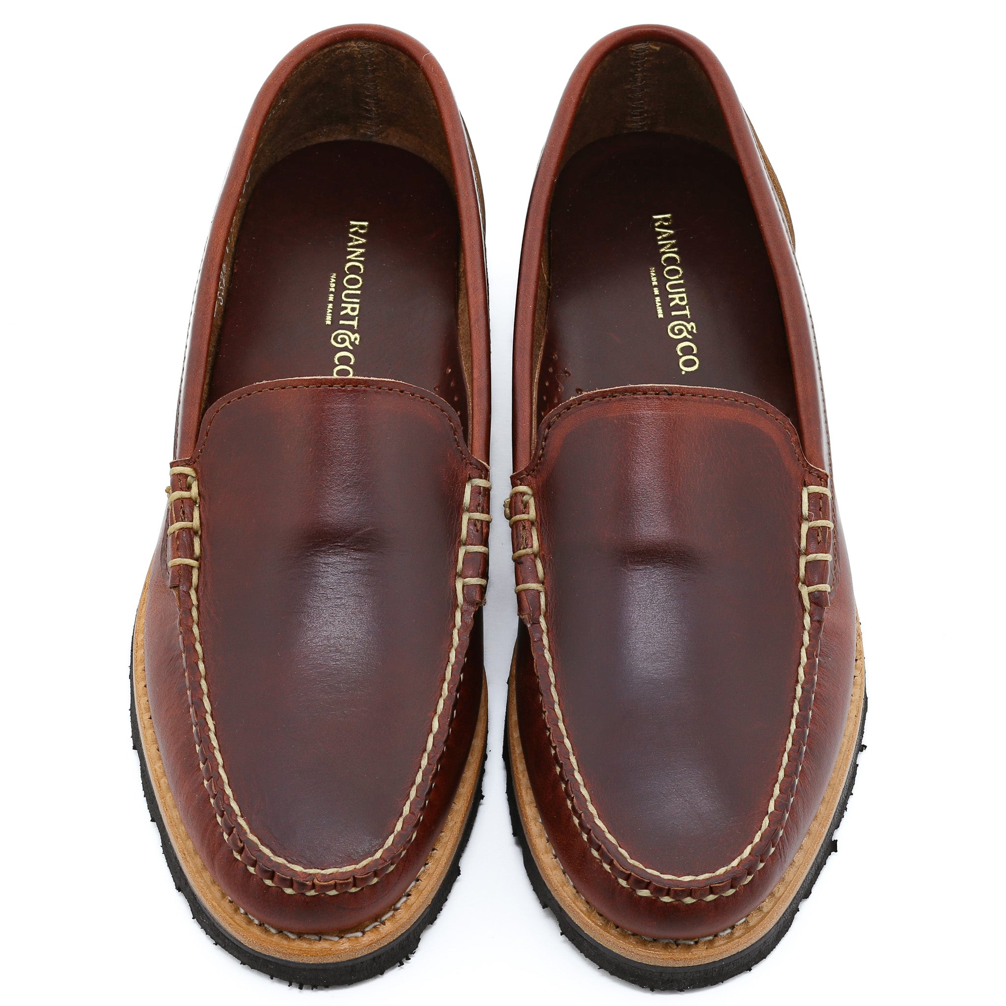 Naples Venetian Loafer - British Tan | Rancourt & Co