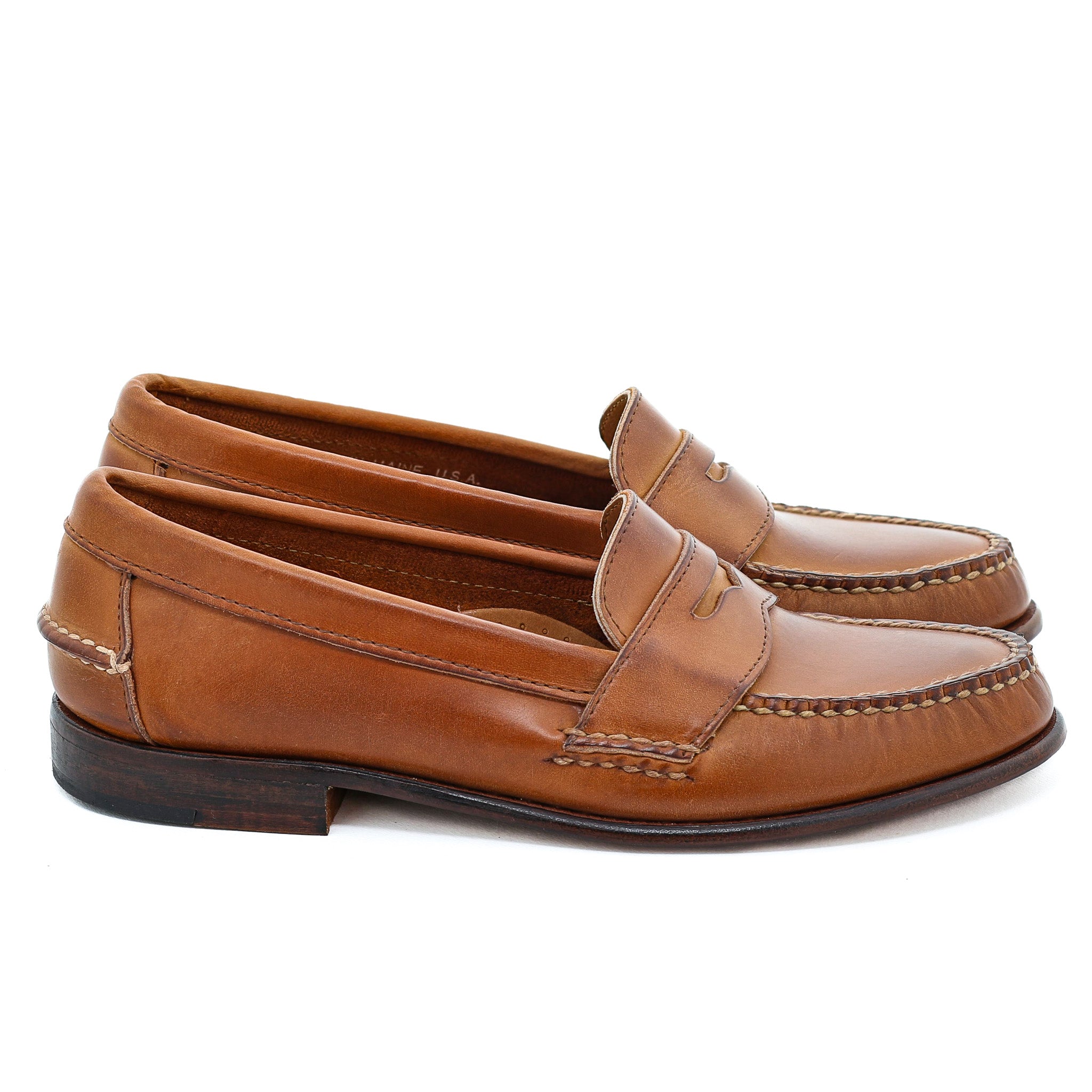 Women's Pinch Penny Loafer - Tan Labrador | Rancourt & Co. | Women's Boots  and Shoes