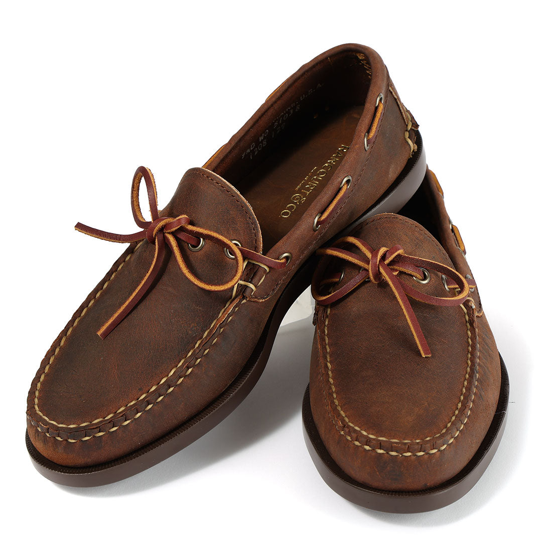 Gilman Camp-Moc - Rye Crazy Horse | Rancourt & Co. | Men's Boots