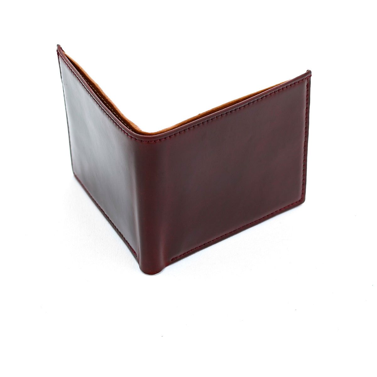 Bradbury 3-Slot Burgundy Shell Cordovan Bi-Fold Wallet | Rancourt