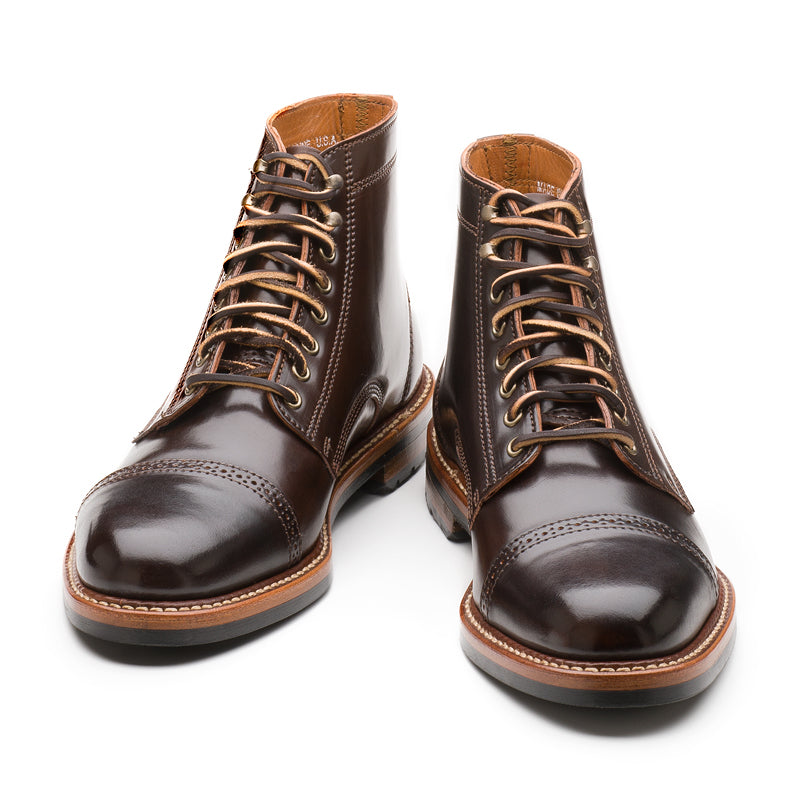 Mens shell cordovan deals shoes