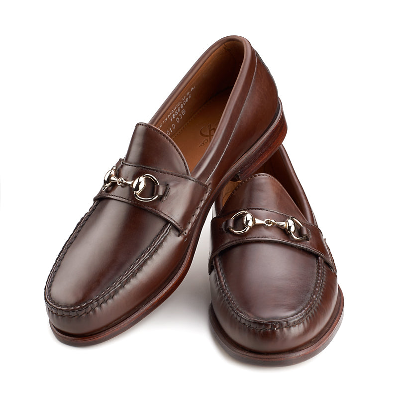Horsebit Loafers - Brown Calf | Rancourt Co. | Men's Boots and Shoes