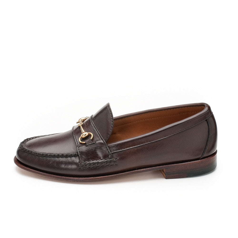 Women's Horsebit Loafers - Dark Brown Calf | Rancourt & | Boots and Shoes