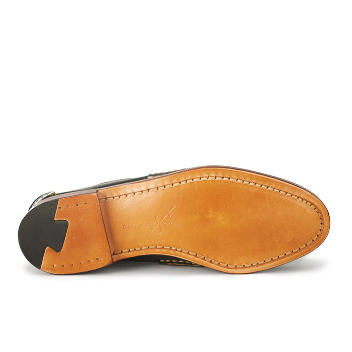 Pinch Penny Loafers - Dark Green Shell Cordovan | Rancourt & Co