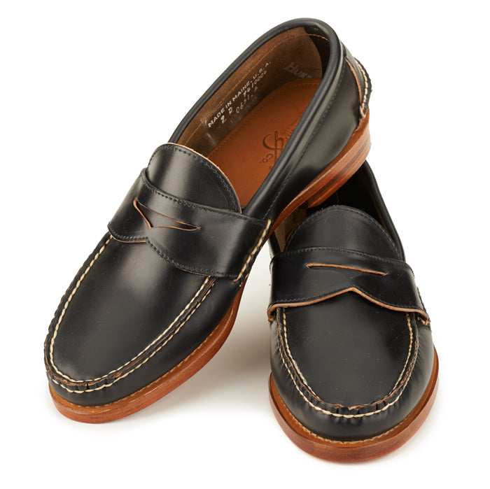 Pinch Penny Loafers - Black Shell Cordovan