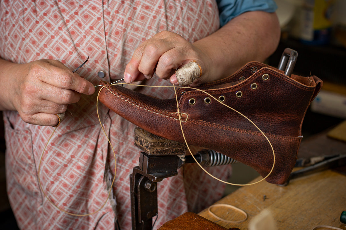 Handcrafting the Dirigo Handsewn Boot