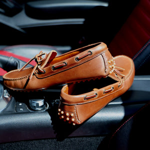 Westbrook Driving-moc - Natural | Rancourt & Co. | Men's Boots and
