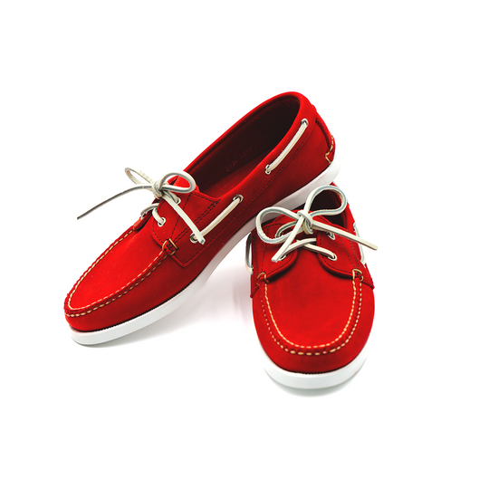 Read Boat Shoe - Roughman Deep Red