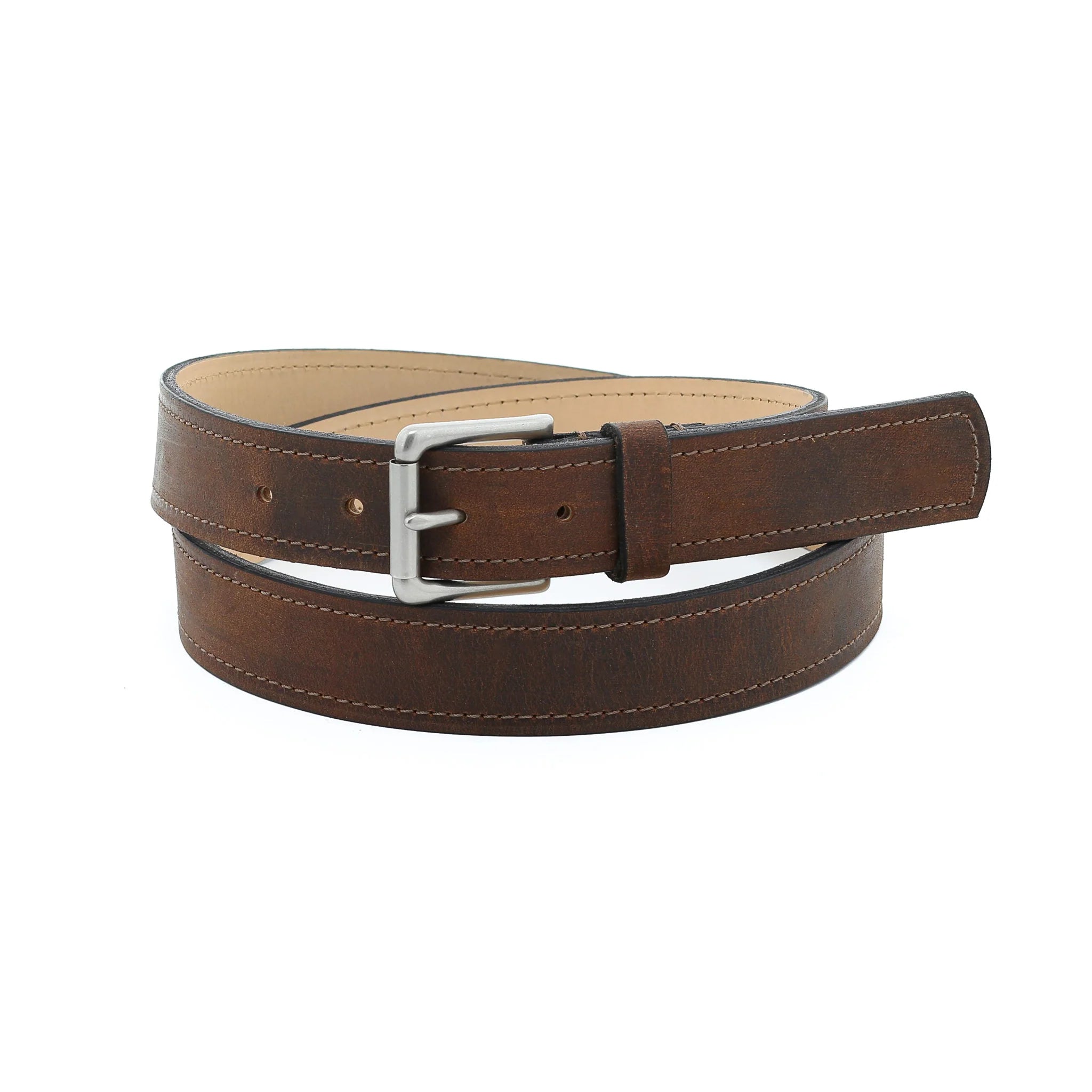 Crocker Slim Belt - Rye Crazy Horse