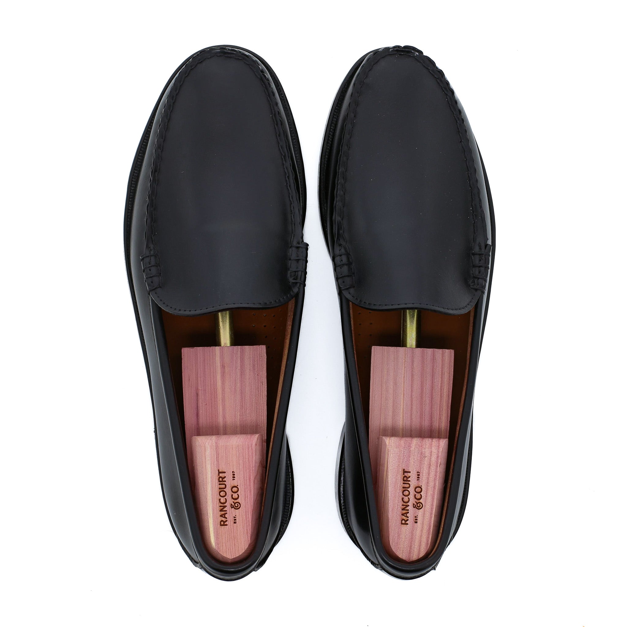 Blue Isle Venetian - Black Shell Cordovan | Rancourt & Co. | Men's
