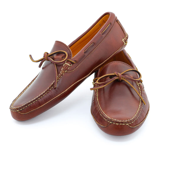 Bradbury Slipper Leather-sole , - British Tan | Rancourt  display picture 1