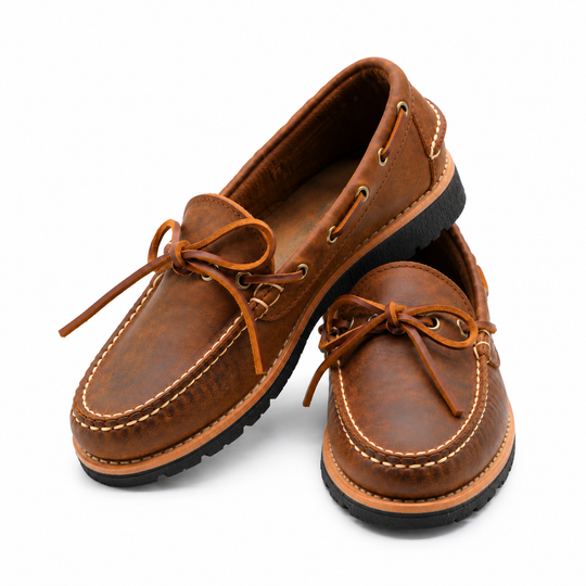 Women's Belgrade Loafer - Rye Crazy Horse
