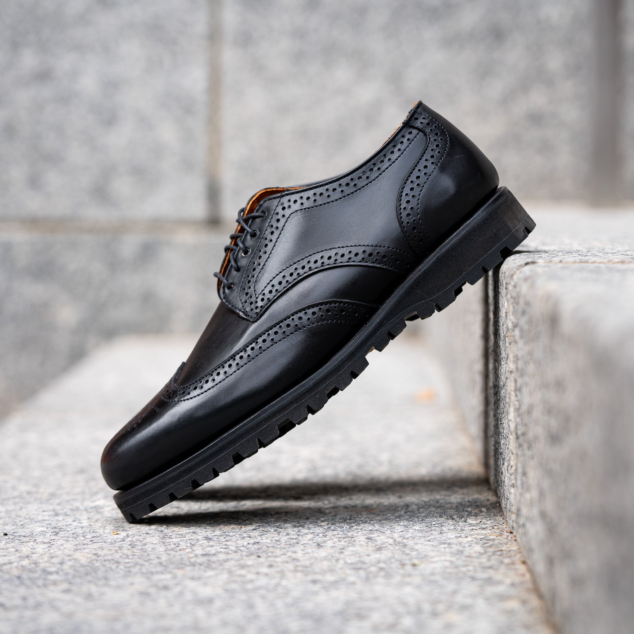 Dirigo Wingtip - Black Calf