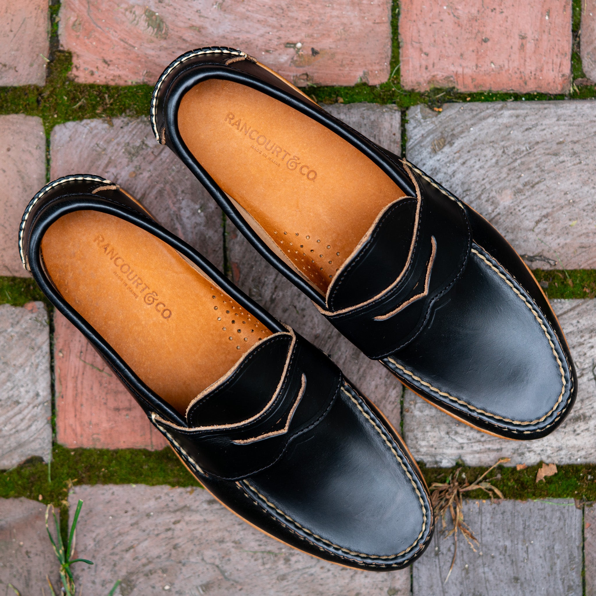 Pinch Penny Loafers - Chocolate Burnished Alligator, Rancourt & Co.