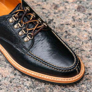 Norway Split Toe - Black Milled Shell Cordovan