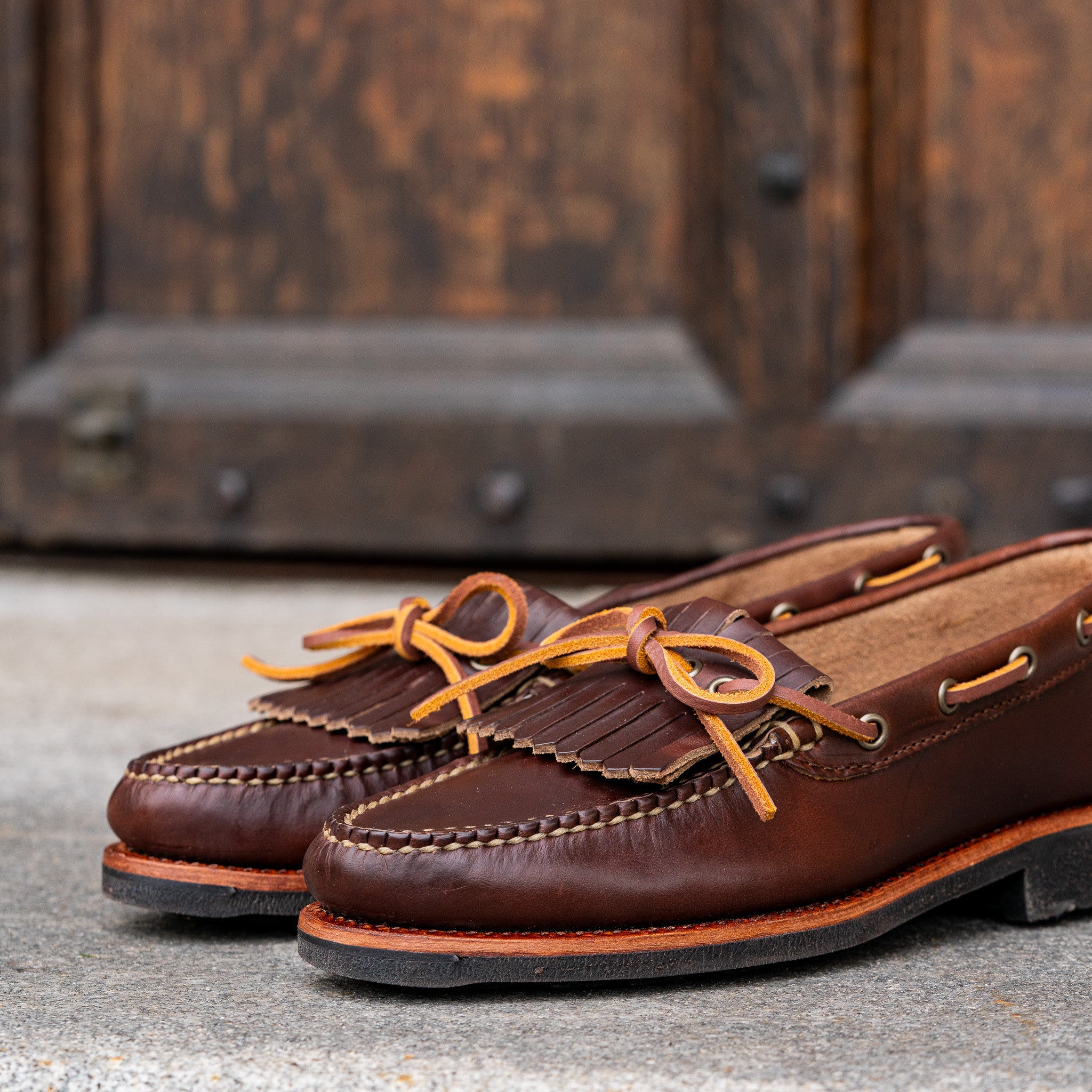 Kiltie Loafer - Carolina Brown Chromexcel