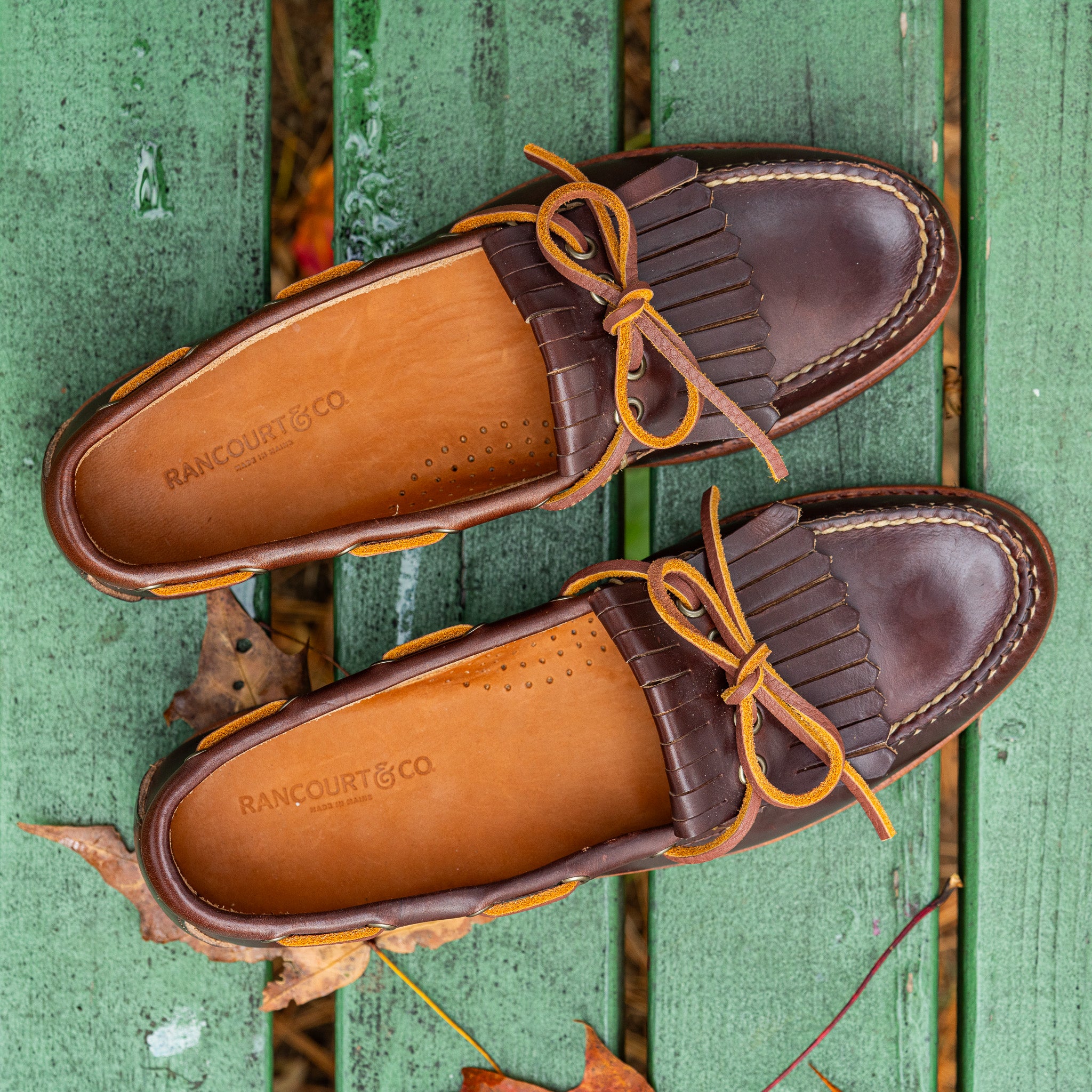 Kiltie Loafer - Carolina Brown Chromexcel | Rancourt & Co. | Men's ...