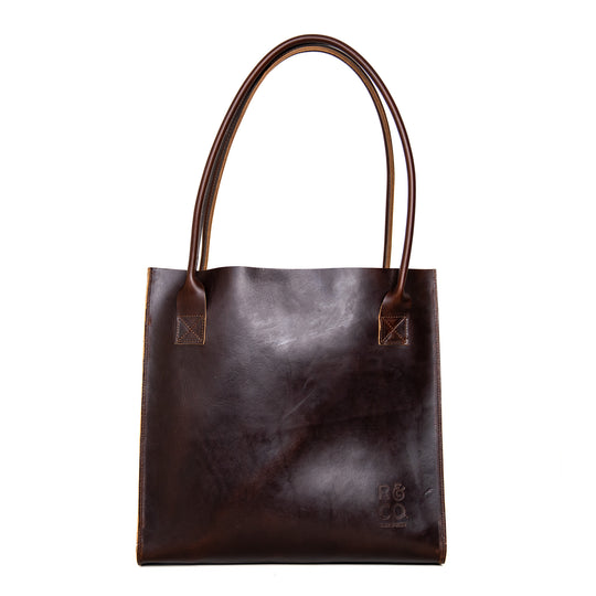 Schoodic Leather Tote
