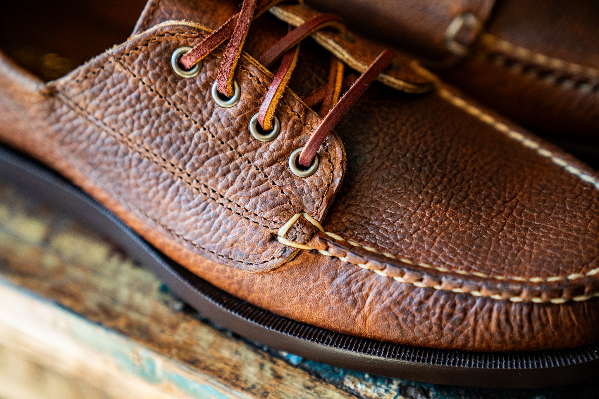 Classic Ranger Moc - Medium Brown Buckaroo