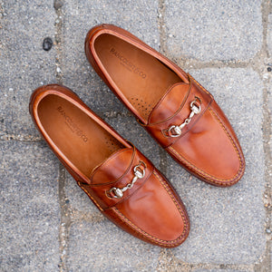Horsebit Loafers - Tan Calf