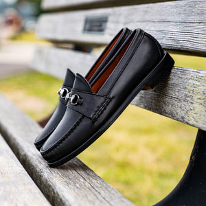 Horsebit Loafers Black Calf