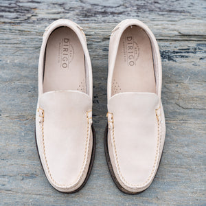 Dirigo Vintage Venetian - Bone Snuffed Suede