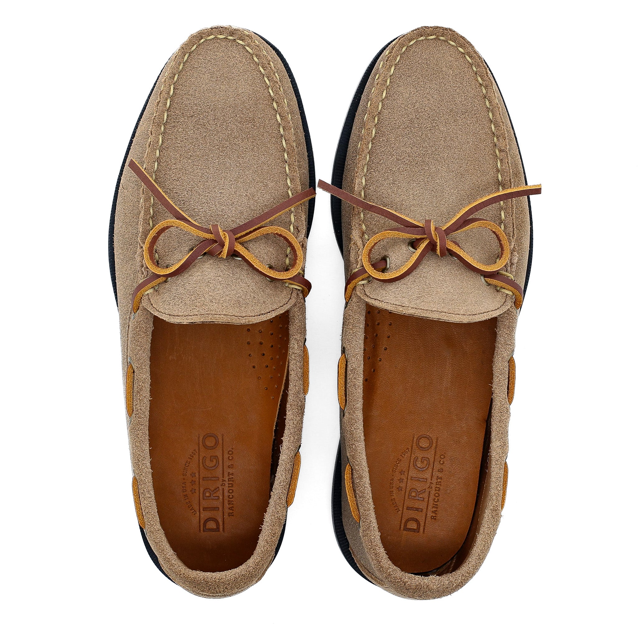 Dirigo Camp-moc - Natural Suede
