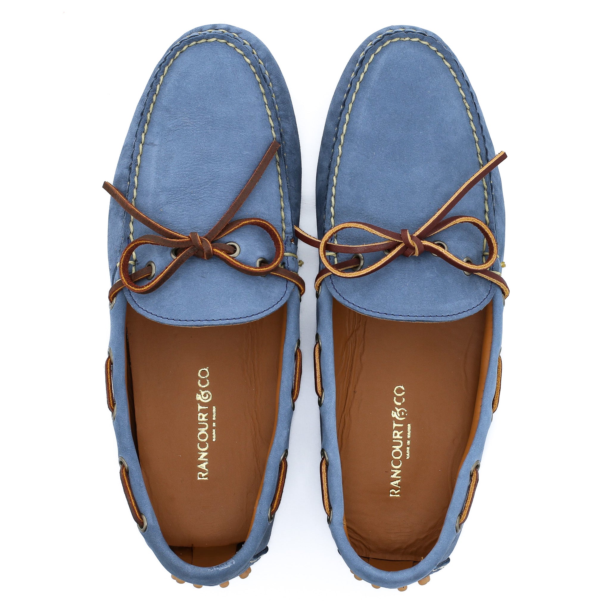 Dirigo Driving Moc - Harbor Blue Montorso