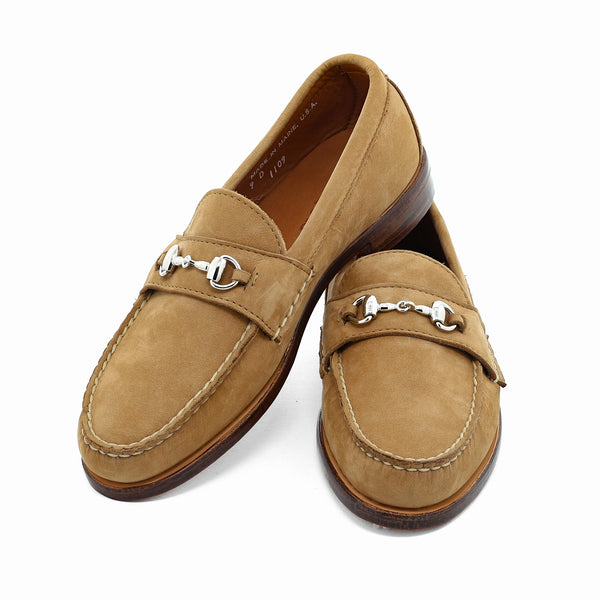 美品　箱付　RANCOURT バックル Loafer ストラップ　タン　10D Beefroll Penny Loafers - Natural | Rancourt & Co. | Men's