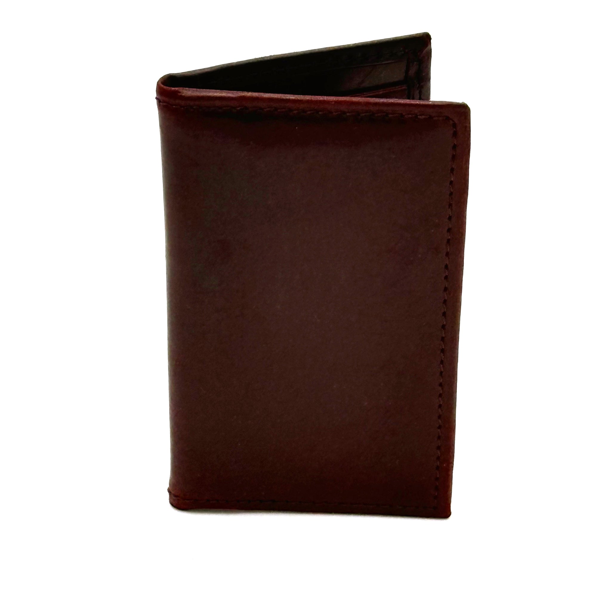 Bigelow 3- Slot Shell Cordvan Bi-Fold Credit Card Case