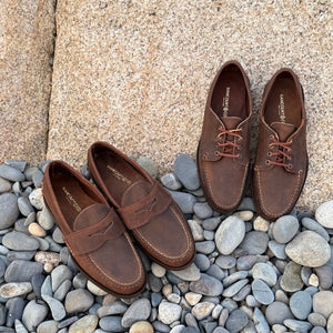Classic Ranger Moc - Rye Crazy Horse
