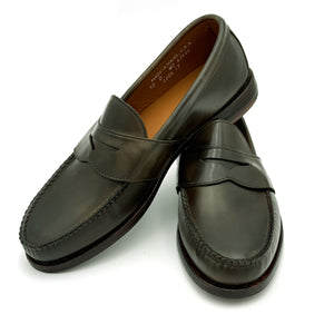 Weltline Penny Loafer - Olive Mimosa Calf