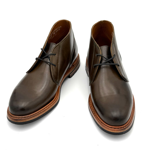 Berwick Gusset Chukka - Olive Mimosa Calf