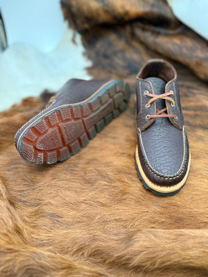 Acadia Chukka - Rowdy Bison, Dark Brown | Rancourt & Co. | Men's