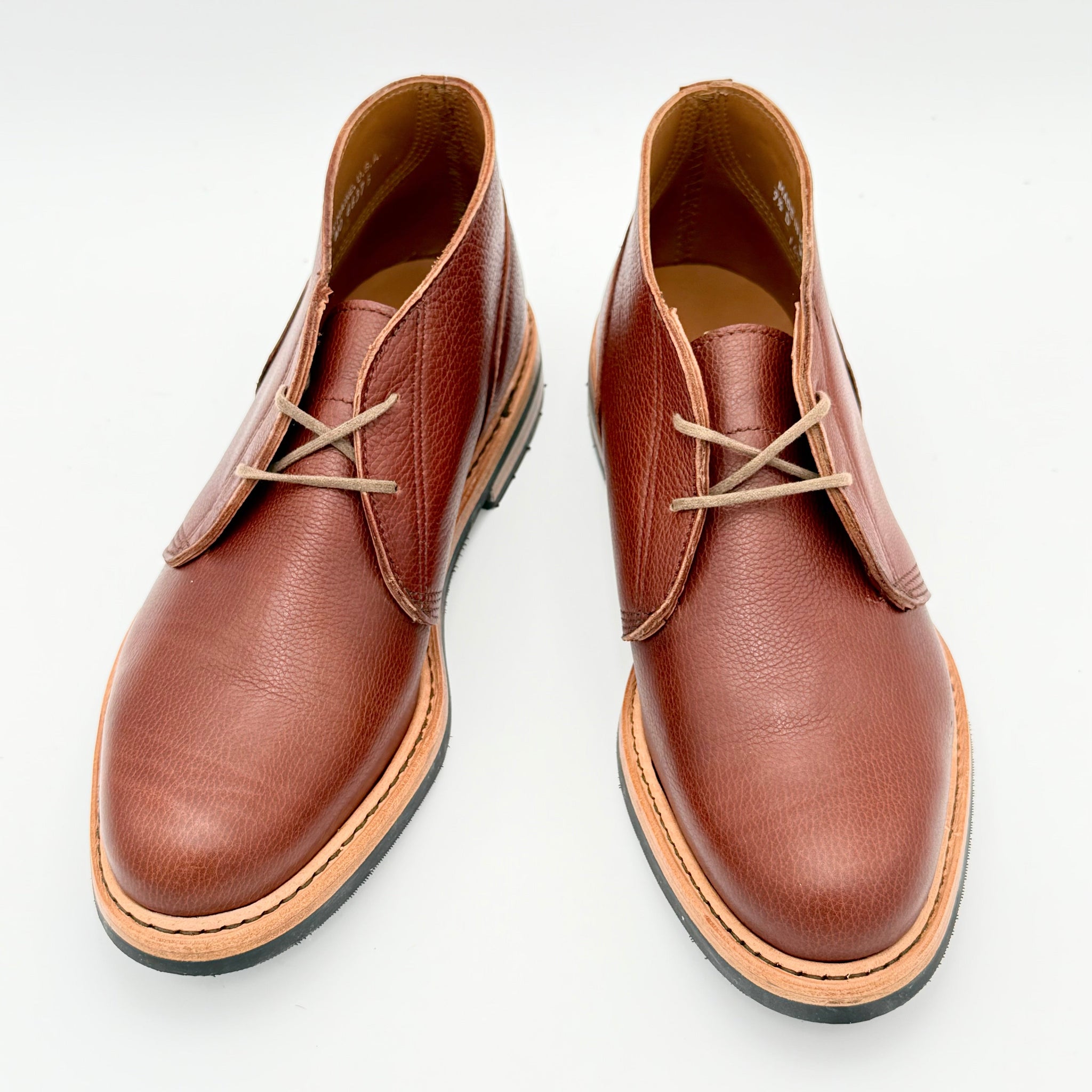 Berwick Gusset Chukka - Pepita  Medium Brown Calf