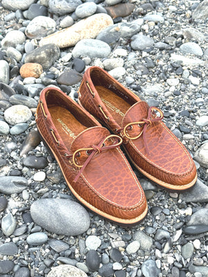 Belgrade Camp Loafer - Cognac Bison