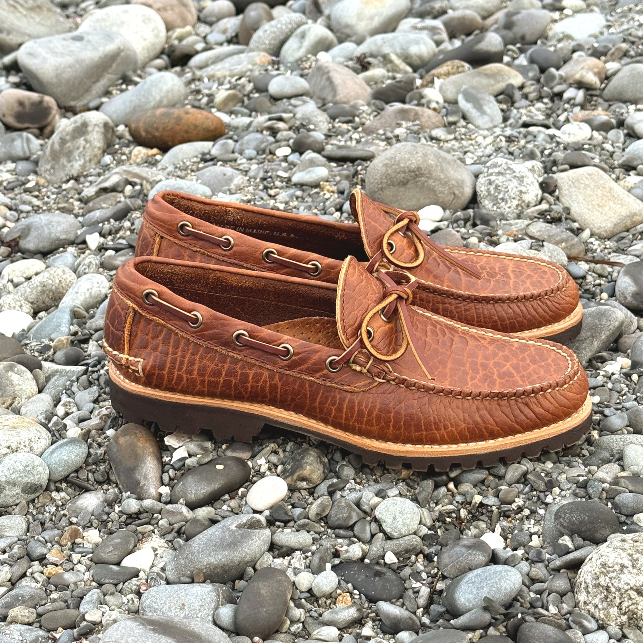 Belgrade Camp Loafer - Cognac Bison