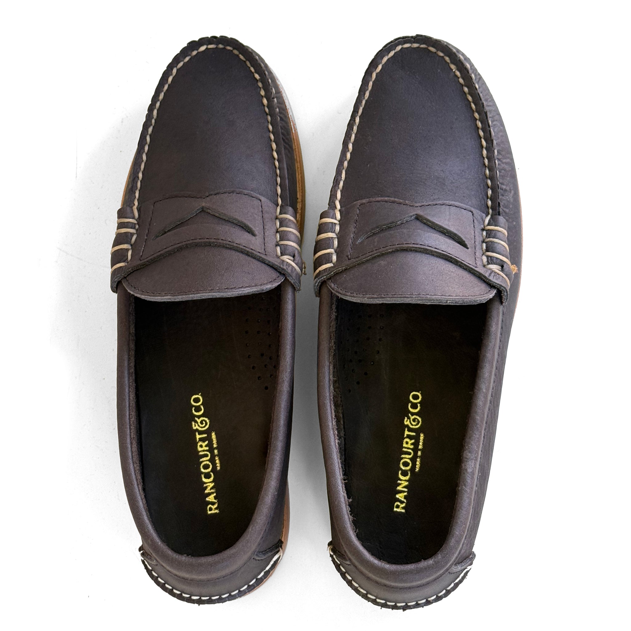 Beefroll Penny Loafer - Charcoal Grizzly